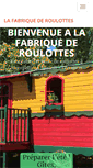 Mobile Screenshot of lafabriquederoulottes.com